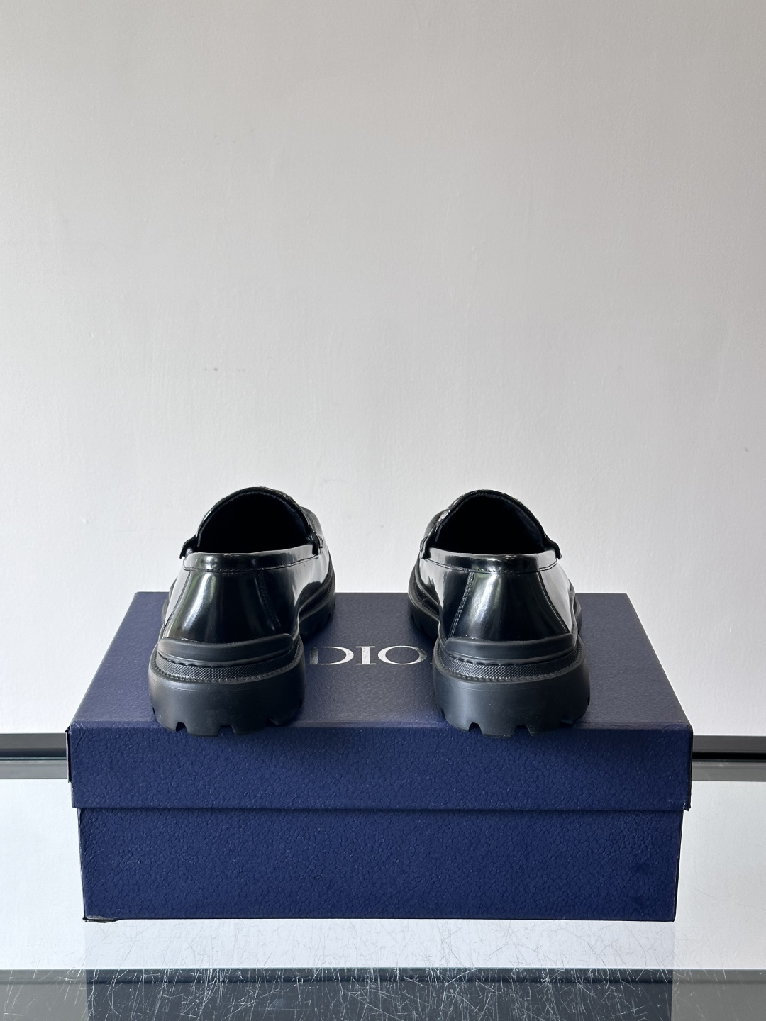 Dior 2026春季男士德比鞋，黑色皮革+Oblique印花拼接，细节满分！厚底橡胶鞋底，防滑又舒适，