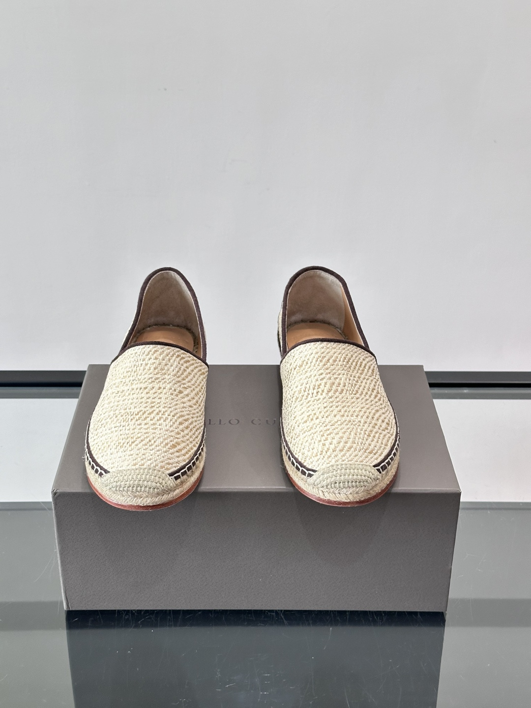 Brunello Cucinelli 草编乐福鞋​​🌿意大利奢侈品牌Brunello Cucinelli