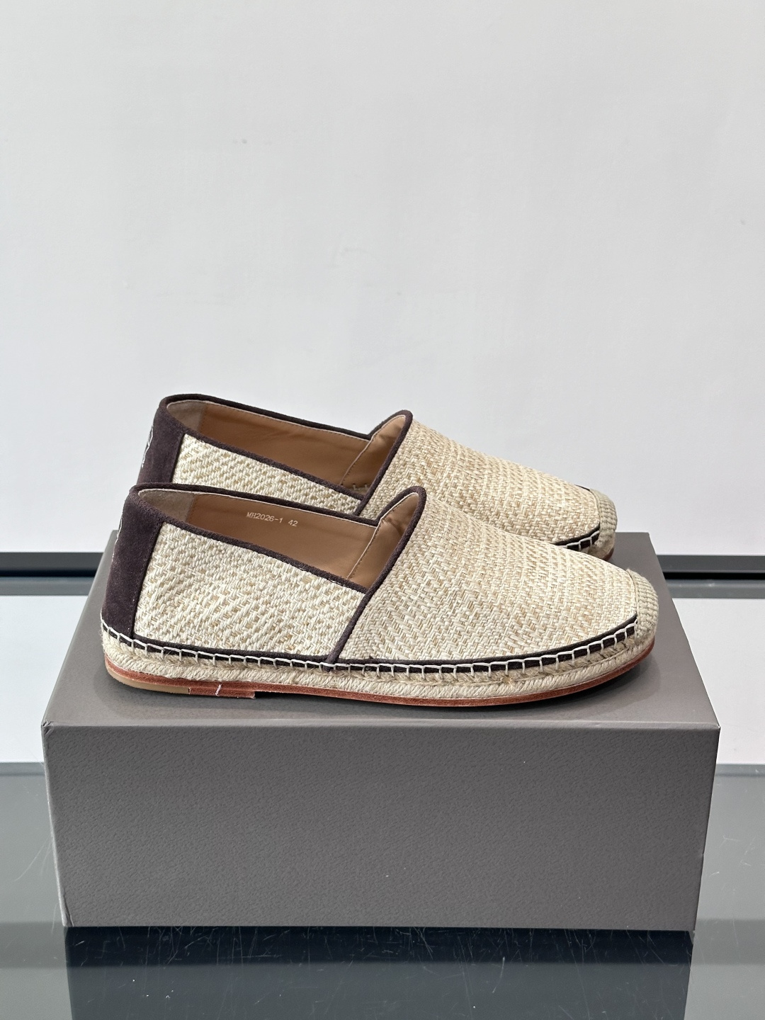 Brunello Cucinelli 草编乐福鞋​​🌿意大利奢侈品牌Brunello Cucinelli