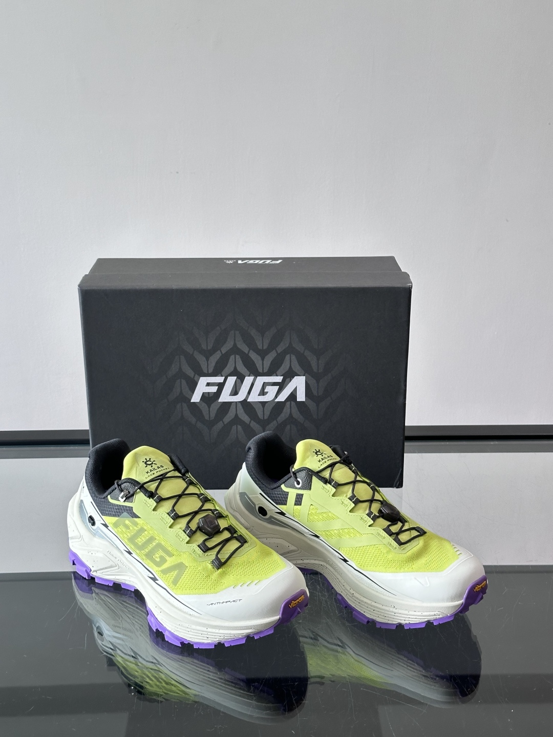 凯乐石FUGA EX3跑山鞋​​🔥凯乐石FUGA EX3跑山鞋，专为越野跑设计，配色超吸睛，夜跑也很显眼