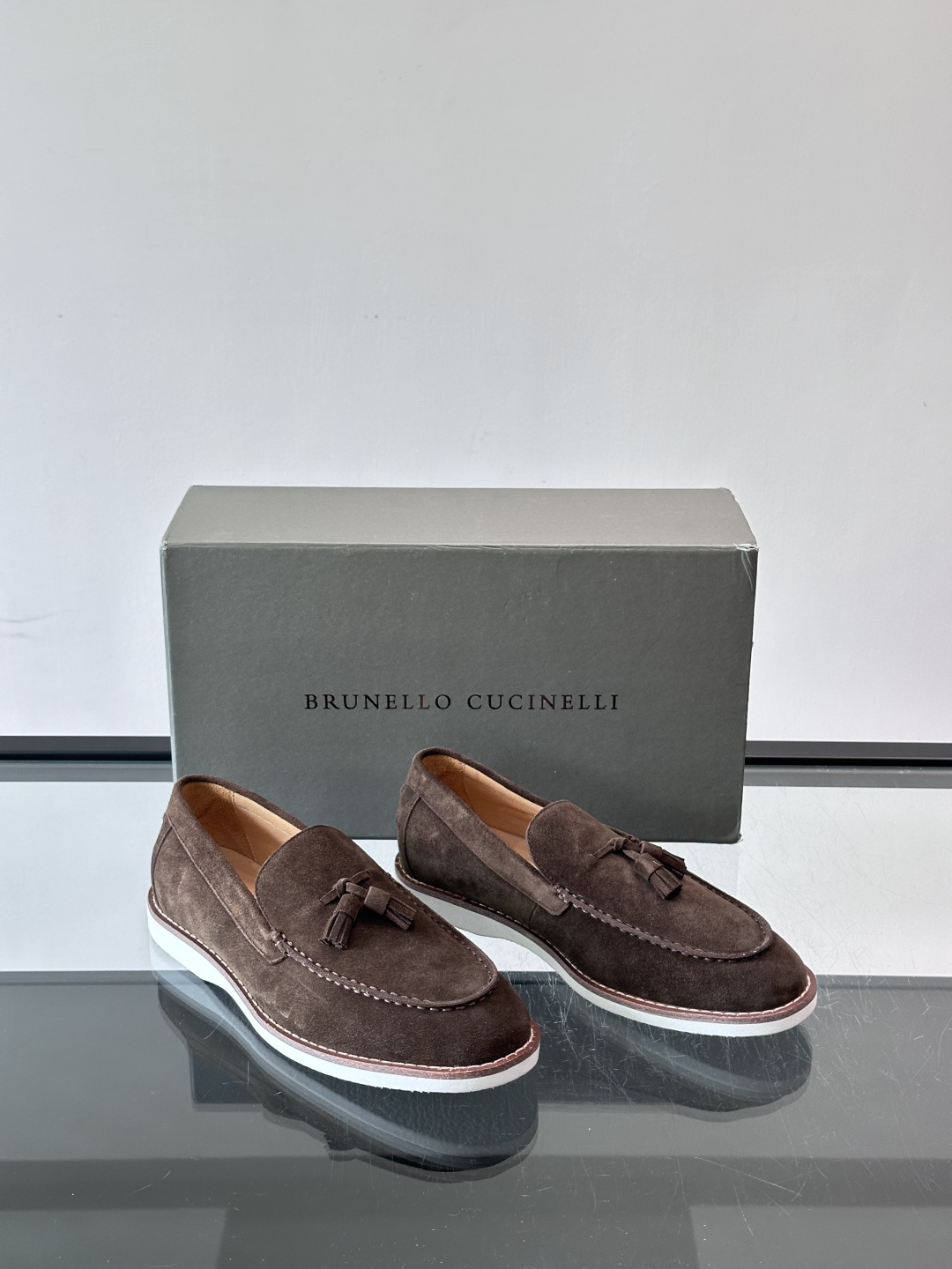 Brunello Cucinelli流苏乐福鞋​​👞意大利奢侈品牌Brunello Cucinelli的