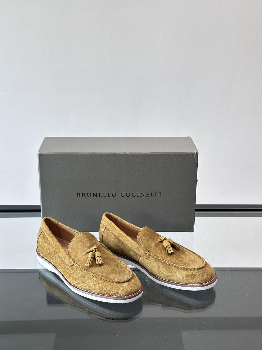 Brunello Cucinelli流苏乐福鞋​​👞意大利奢侈品牌Brunello Cucinelli的