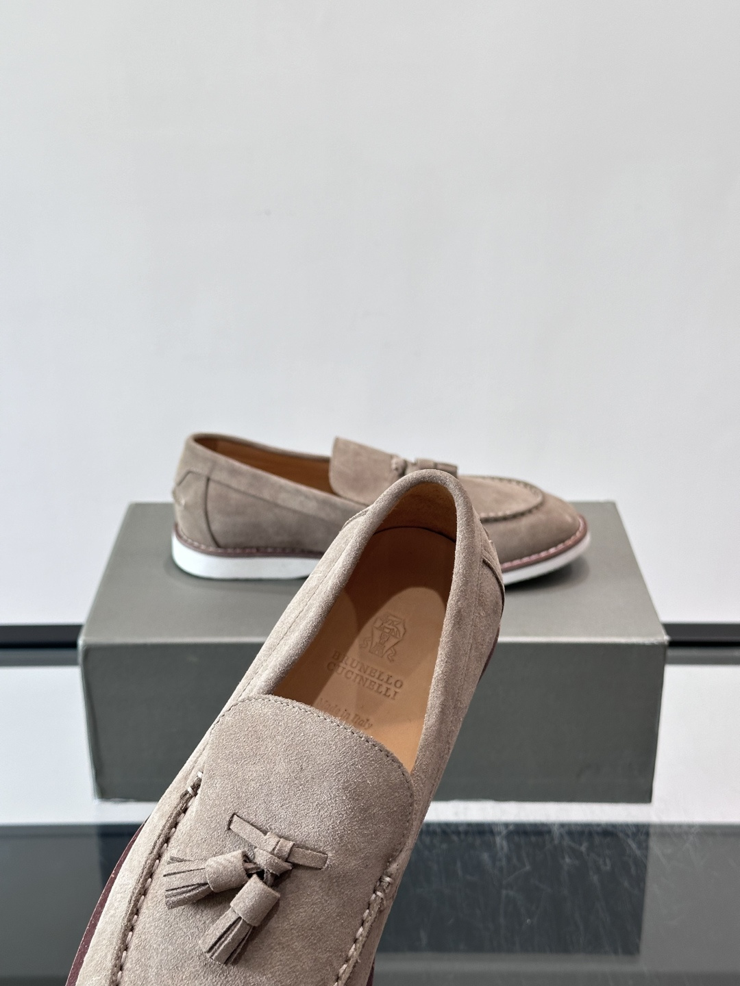 Brunello Cucinelli流苏乐福鞋​​👞意大利奢侈品牌Brunello Cucinelli的