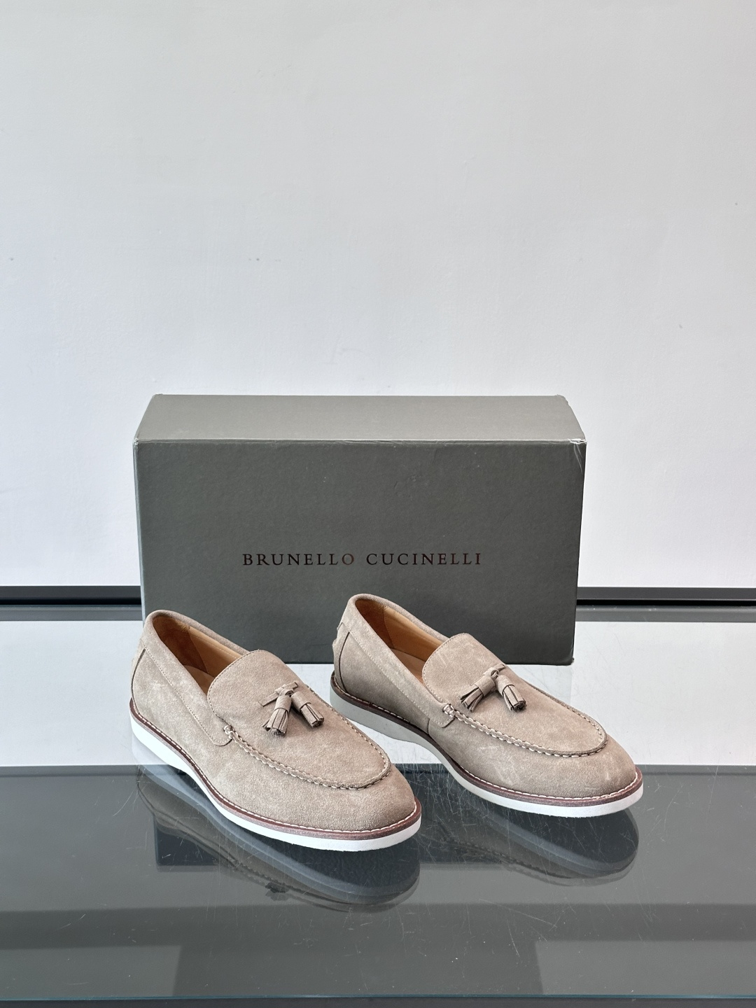 Brunello Cucinelli流苏乐福鞋​​👞意大利奢侈品牌Brunello Cucinelli的