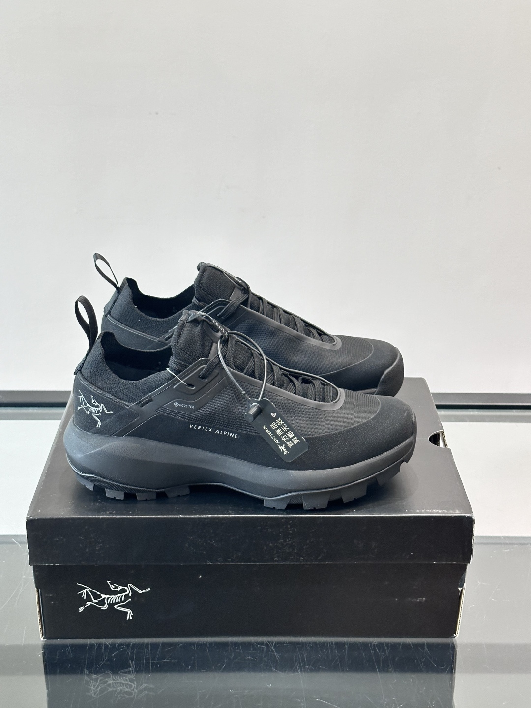 👟始祖鸟VERTEX ALPINE GTX跑鞋，专为户外设计，GORE-TEX防水透气，全天候都能保持干