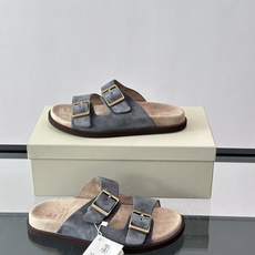 Brunello Cucinelli 男士勃肯凉拖💜意大利奢侈品牌Brunello Cucinell Brunello Cucinelli 男士勃肯凉拖💜意大利奢侈品牌Brunello Cucinell