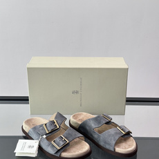 Brunello Cucinelli 男士勃肯凉拖💜意大利奢侈品牌Brunello Cucinell Brunello Cucinelli 男士勃肯凉拖💜意大利奢侈品牌Brunello Cucinell