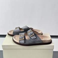 Brunello Cucinelli 男士勃肯凉拖💜意大利奢侈品牌Brunello Cucinell Brunello Cucinelli 男士勃肯凉拖💜意大利奢侈品牌Brunello Cucinell