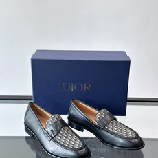 🖤Dior Oblique乐福鞋,黑色皮革+经典印花,品牌辨识度超高!鞋面Oblique图案,复古又时髦 🖤Dior Oblique乐福鞋,黑色皮革+经典印花,品牌辨识度超高!鞋面Oblique图案,复古又时髦