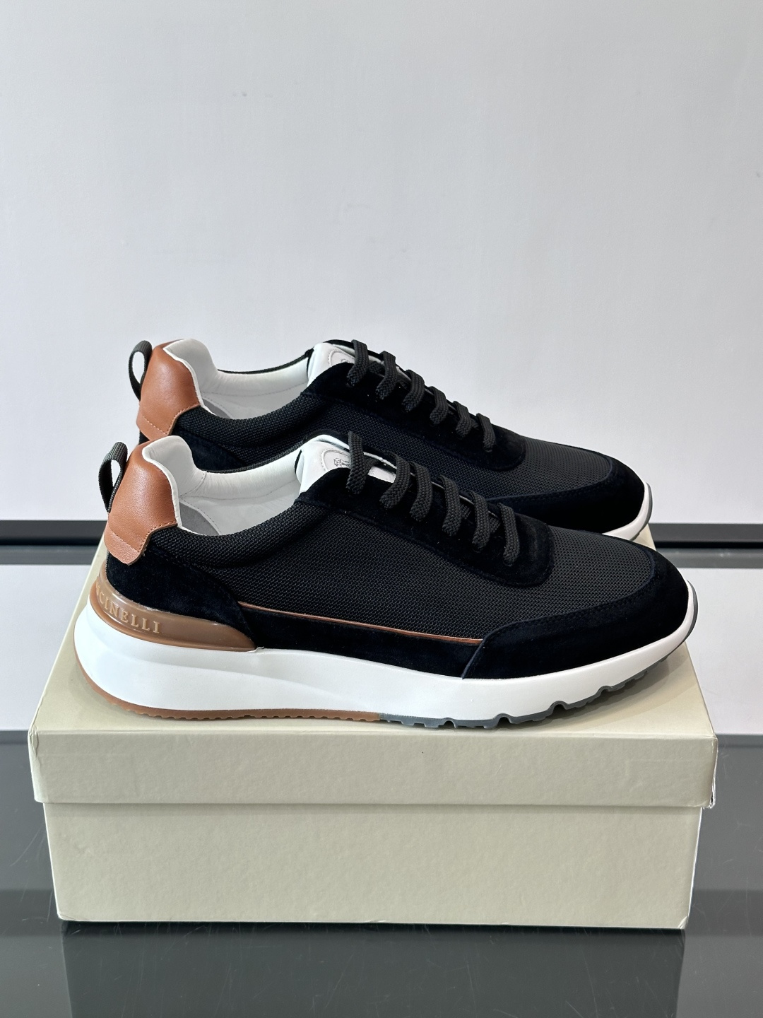 Brunello Cucinelli 网眼休闲鞋​​👟意大利奢侈品牌Brunello Cucinelli