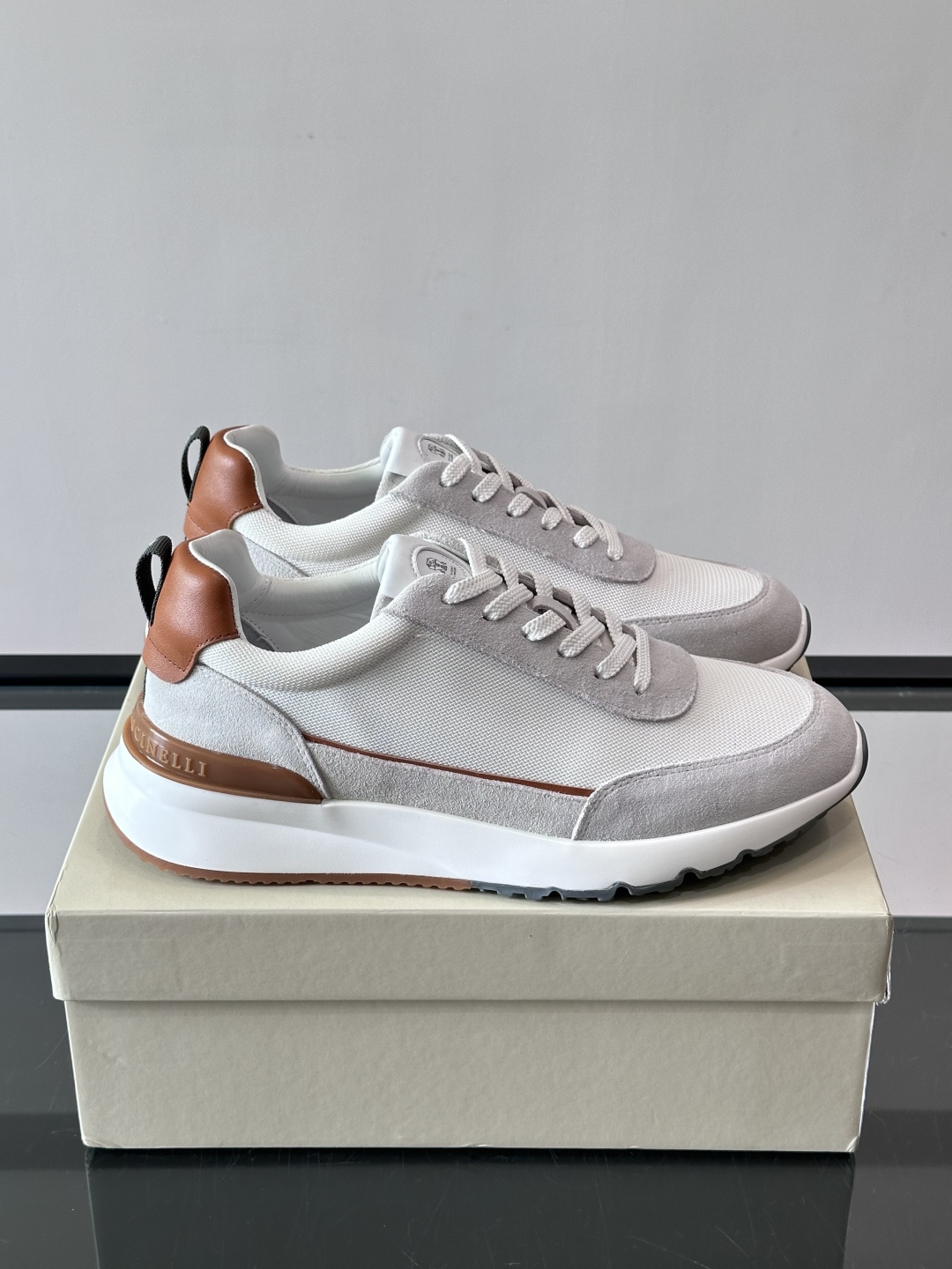 Brunello Cucinelli 网眼休闲鞋​​👟意大利奢侈品牌Brunello Cucinelli