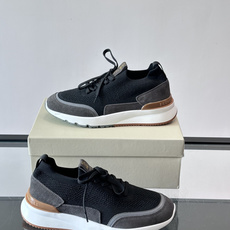 Brunello Cucinelli 新款拼色运动板男鞋 此款运动鞋面料采用进口飞织,春夏穿着舒适透气, Brunello Cucinelli 新款拼色运动板男鞋 此款运动鞋面料采用进口飞织,春夏穿着舒适透气,