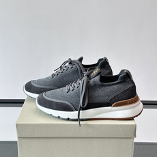 Brunello Cucinelli 新款拼色运动板男鞋 此款运动鞋面料采用进口飞织,春夏穿着舒适透气, Brunello Cucinelli 新款拼色运动板男鞋 此款运动鞋面料采用进口飞织,春夏穿着舒适透气,