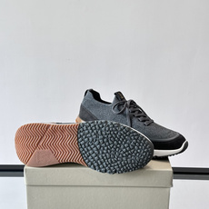 Brunello Cucinelli 新款拼色运动板男鞋 此款运动鞋面料采用进口飞织,春夏穿着舒适透气, Brunello Cucinelli 新款拼色运动板男鞋 此款运动鞋面料采用进口飞织,春夏穿着舒适透气,