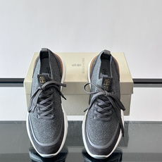 Brunello Cucinelli 新款拼色运动板男鞋 此款运动鞋面料采用进口飞织,春夏穿着舒适透气, Brunello Cucinelli 新款拼色运动板男鞋 此款运动鞋面料采用进口飞织,春夏穿着舒适透气,