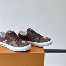 LV Lagoon Sneaker饼干🍪鞋Monogram 帆布拼接麂皮,LV 经典老花图案辨识度拉满, LV Lagoon Sneaker饼干🍪鞋Monogram 帆布拼接麂皮,LV 经典老花图案辨识度拉满,