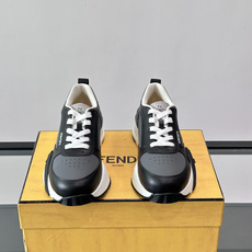 Fend*🆕Flow 男士休闲运动鞋,搭配松紧带、侧拉链,刻有F的波纹鞋底。鞋跟饰有凸纹Fendi Fl Fend*🆕Flow 男士休闲运动鞋,搭配松紧带、侧拉链,刻有F的波纹鞋底。鞋跟饰有凸纹Fendi Fl