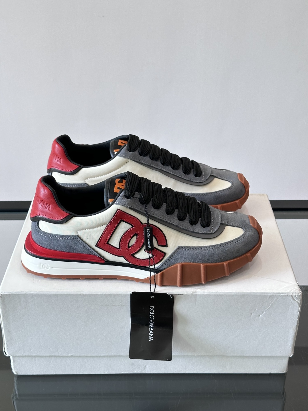 Dolce & Gabbana Cushion运动鞋​​👟杜嘉班纳Cushion系列运动鞋，网面+颜色拼