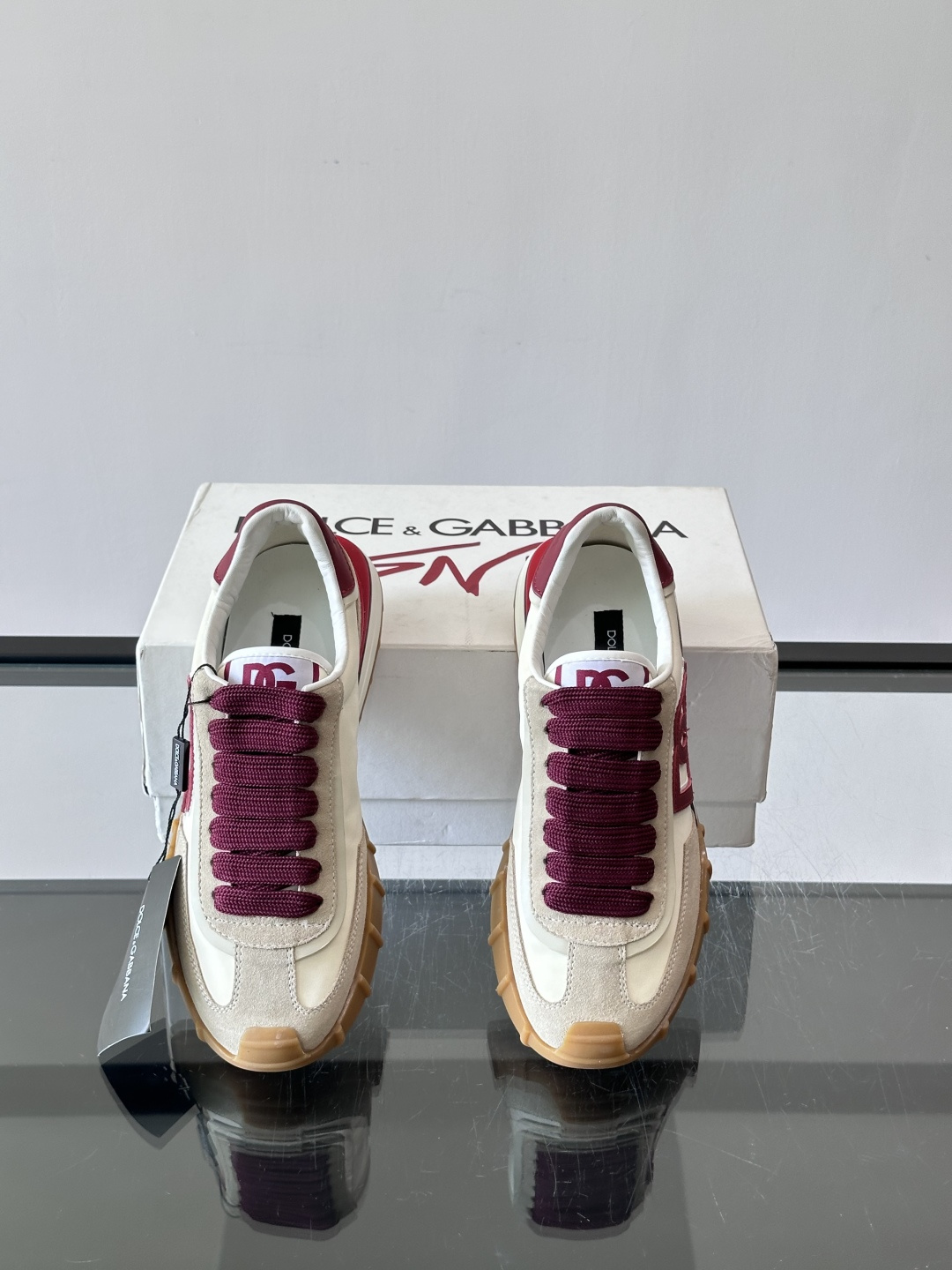 Dolce & Gabbana Cushion运动鞋​​👟杜嘉班纳Cushion系列运动鞋，网面+颜色拼