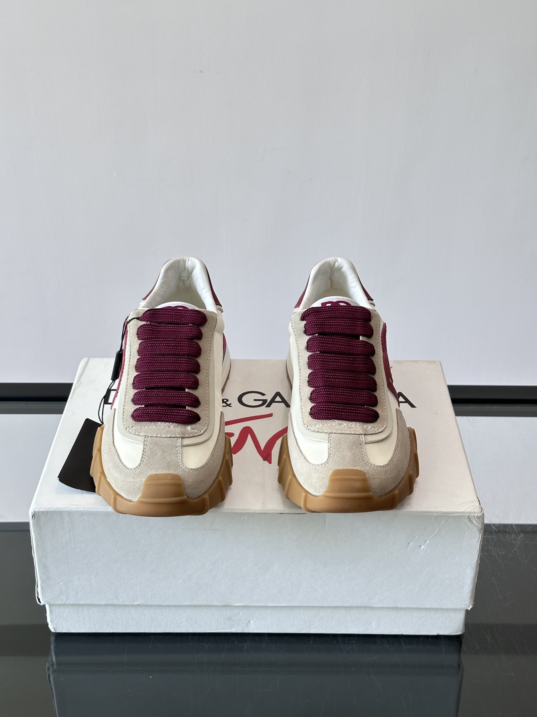 Dolce & Gabbana Cushion运动鞋​​👟杜嘉班纳Cushion系列运动鞋，网面+颜色拼