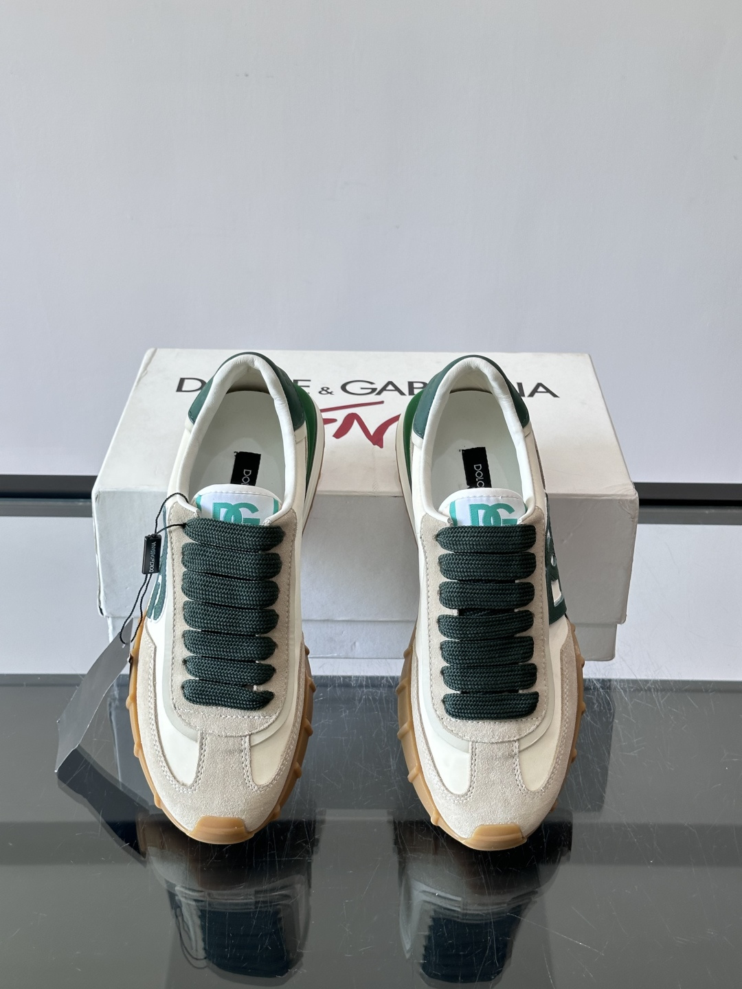 Dolce & Gabbana Cushion运动鞋​​👟杜嘉班纳Cushion系列运动鞋，网面+颜色拼
