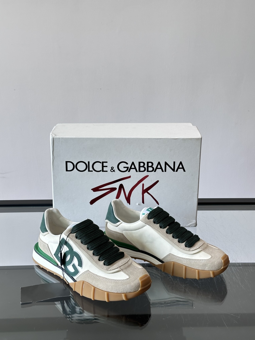 Dolce & Gabbana Cushion运动鞋​​👟杜嘉班纳Cushion系列运动鞋，网面+颜色拼