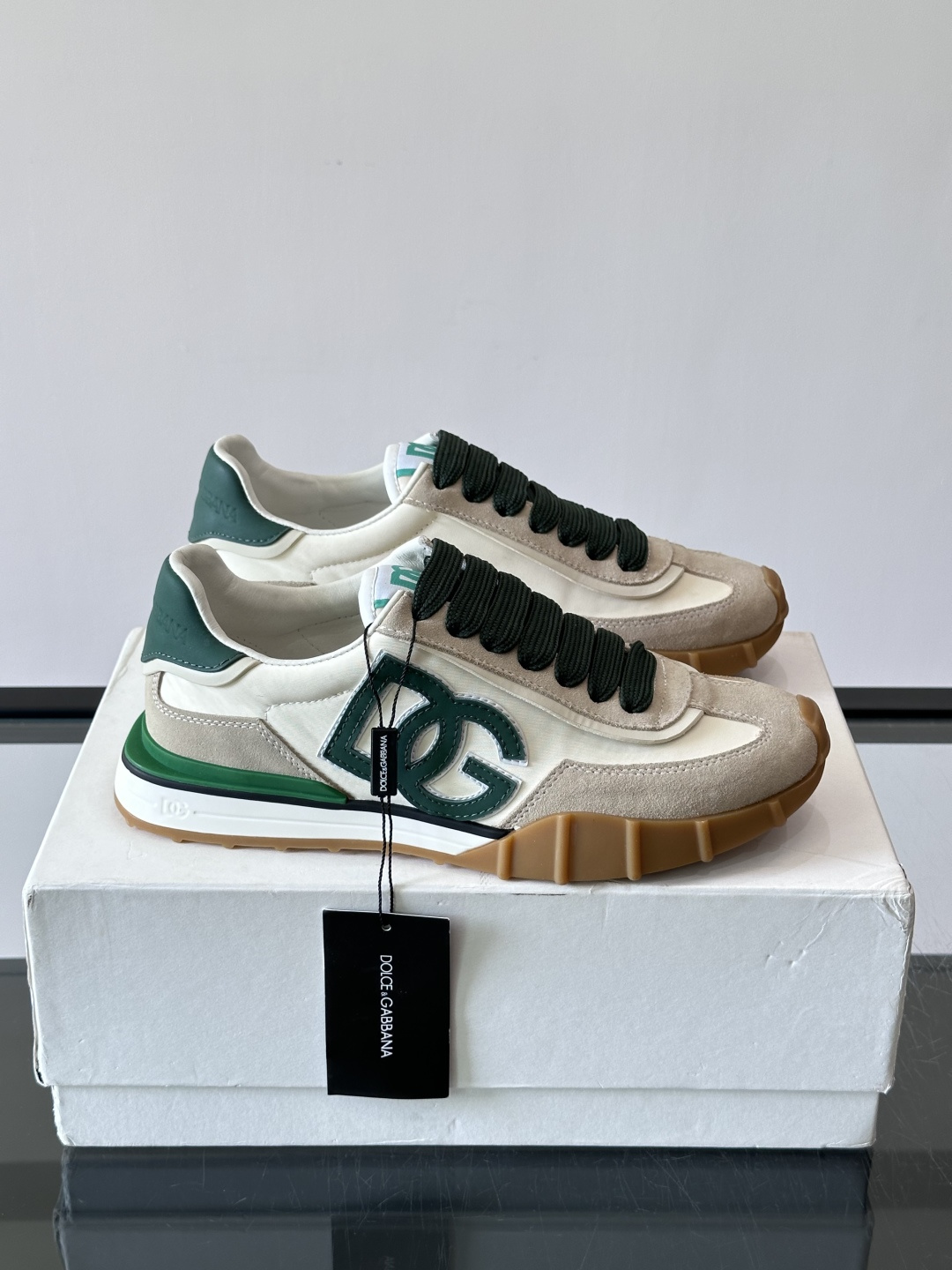Dolce & Gabbana Cushion运动鞋​​👟杜嘉班纳Cushion系列运动鞋，网面+颜色拼