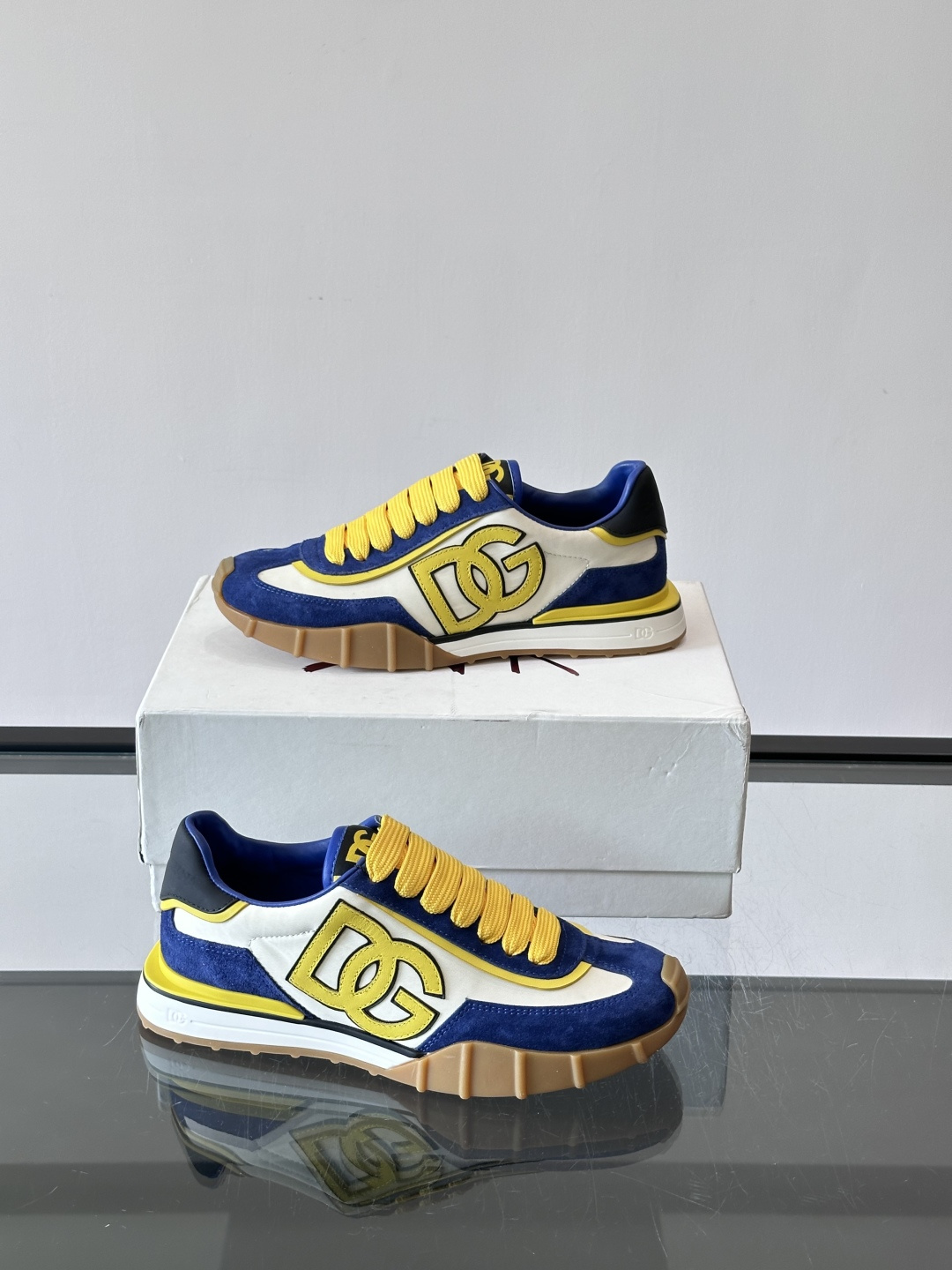 Dolce & Gabbana Cushion运动鞋​​👟杜嘉班纳Cushion系列运动鞋，网面+颜色拼