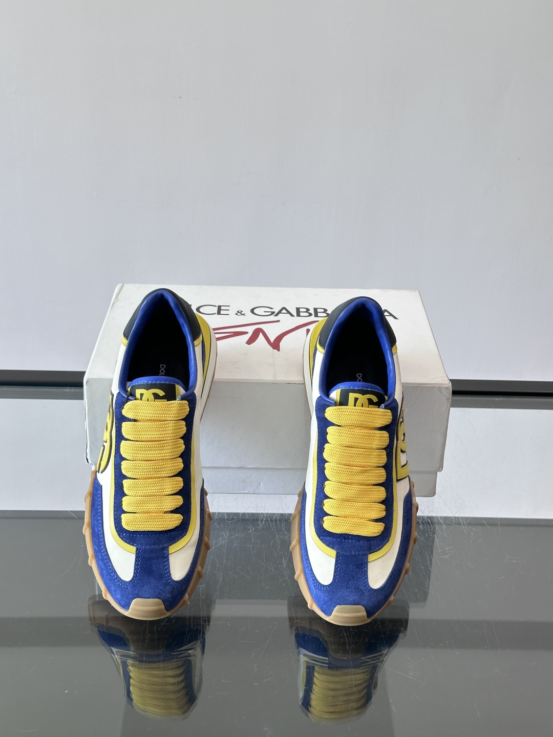 Dolce & Gabbana Cushion运动鞋​​👟杜嘉班纳Cushion系列运动鞋，网面+颜色拼