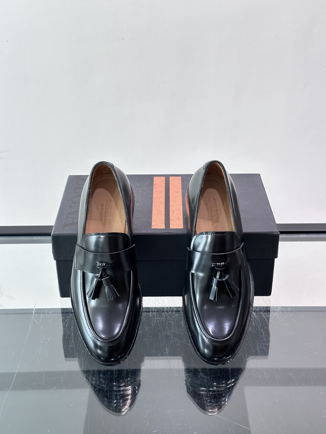 Ermenegildo Zegna 杰尼亚高端男士正装鞋休闲皮鞋，绅士臻享 型男必备 意大利进口牛皮皮胚 头层牛皮鞋面 