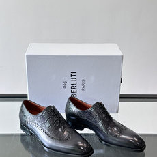 Berluti/布鲁提高端真皮大底正装皮鞋,采用进口牛皮鞋面 柔软有型,手工改色工艺,低调奢华气质,舒适透气版型,小牛皮 Berluti/布鲁提高端真皮大底正装皮鞋,采用进口牛皮鞋面 柔软有型,手工改色工艺,低调奢华气质,舒适透气版型,小牛皮