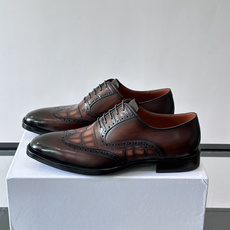 Berluti/布鲁提高端真皮大底正装皮鞋,采用进口牛皮鞋面 柔软有型,手工改色工艺,低调奢华气质,舒适透气版型,小牛皮 Berluti/布鲁提高端真皮大底正装皮鞋,采用进口牛皮鞋面 柔软有型,手工改色工艺,低调奢华气质,舒适透气版型,小牛皮