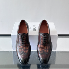 Berluti/布鲁提高端真皮大底正装皮鞋,采用进口牛皮鞋面 柔软有型,手工改色工艺,低调奢华气质,舒适透气版型,小牛皮 Berluti/布鲁提高端真皮大底正装皮鞋,采用进口牛皮鞋面 柔软有型,手工改色工艺,低调奢华气质,舒适透气版型,小牛皮
