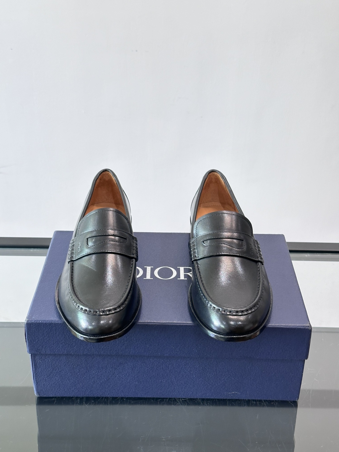Dior Calfskin Penny Loafers