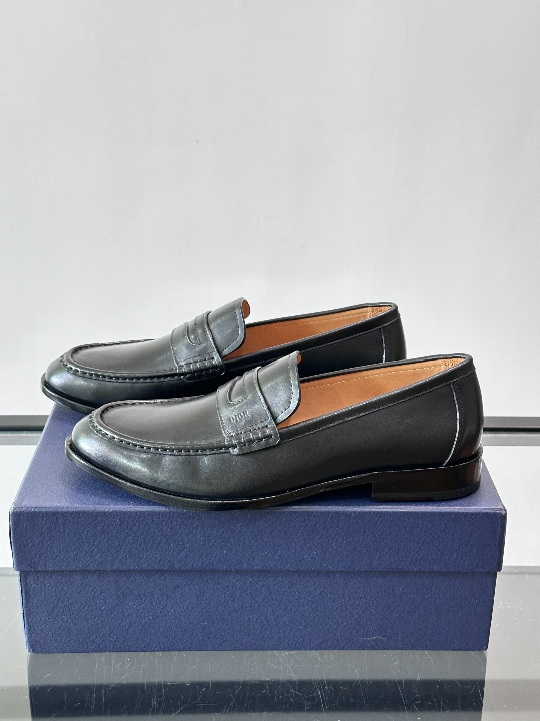 Dior Calfskin Penny Loafers