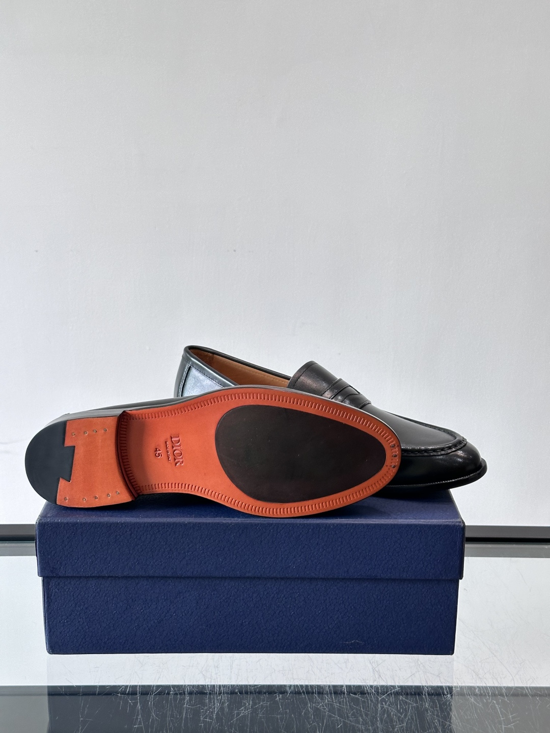 Dior Calfskin Penny Loafers