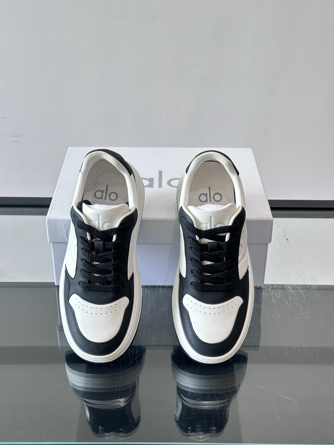 Alo Two-Tone Platform Sneakers
