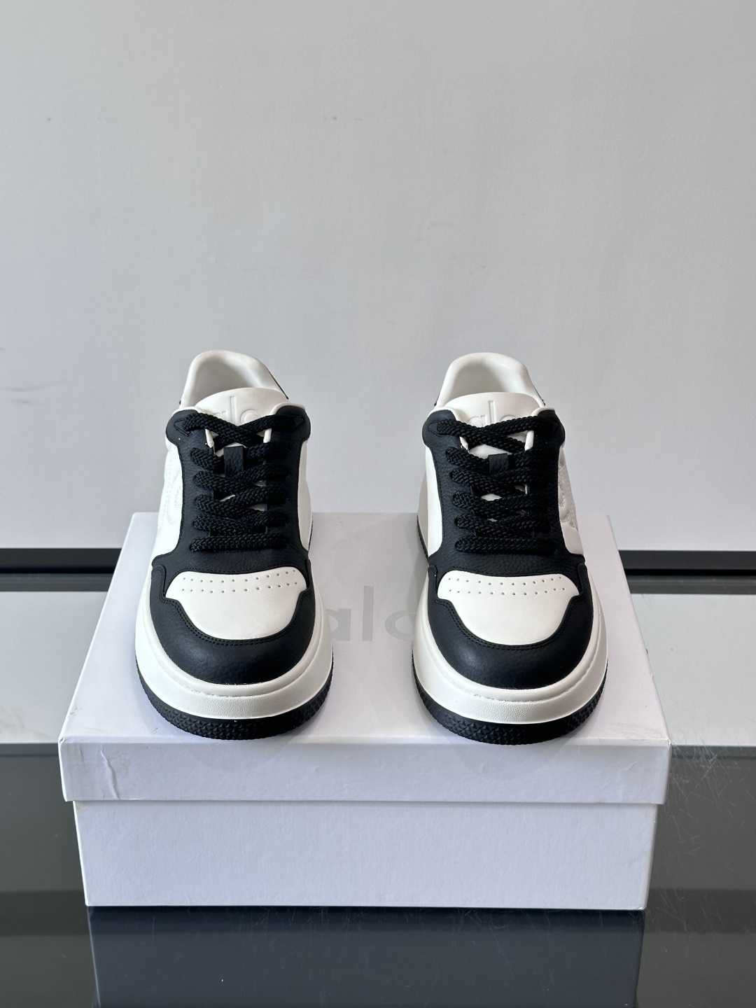 Alo Two-Tone Platform Sneakers