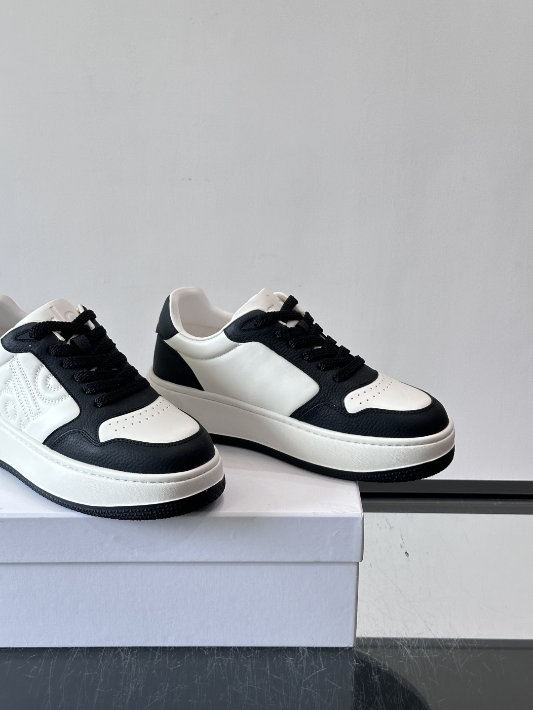 Alo Two-Tone Platform Sneakers