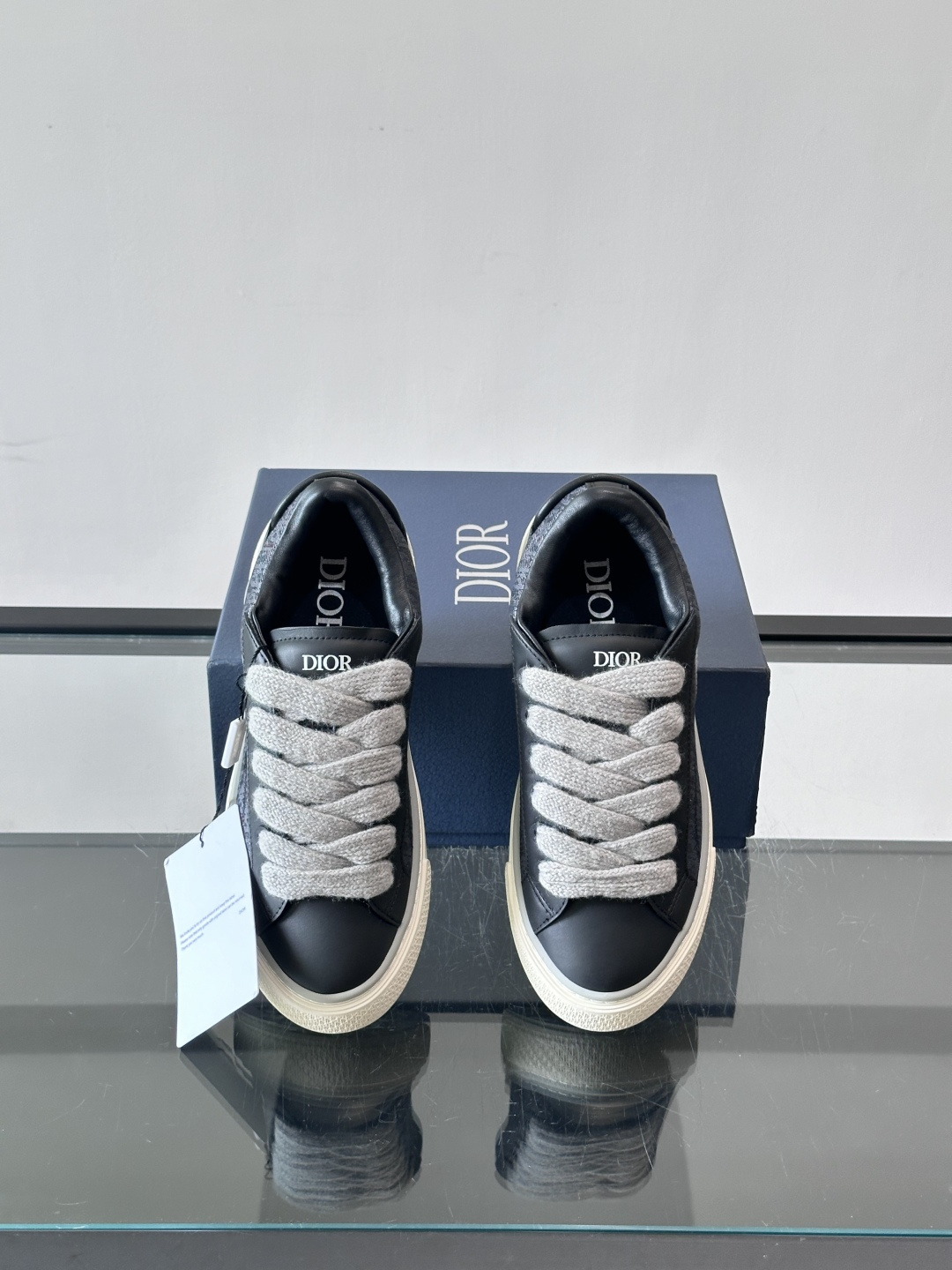 Dior Oblique CD Heart Platform Sneakers