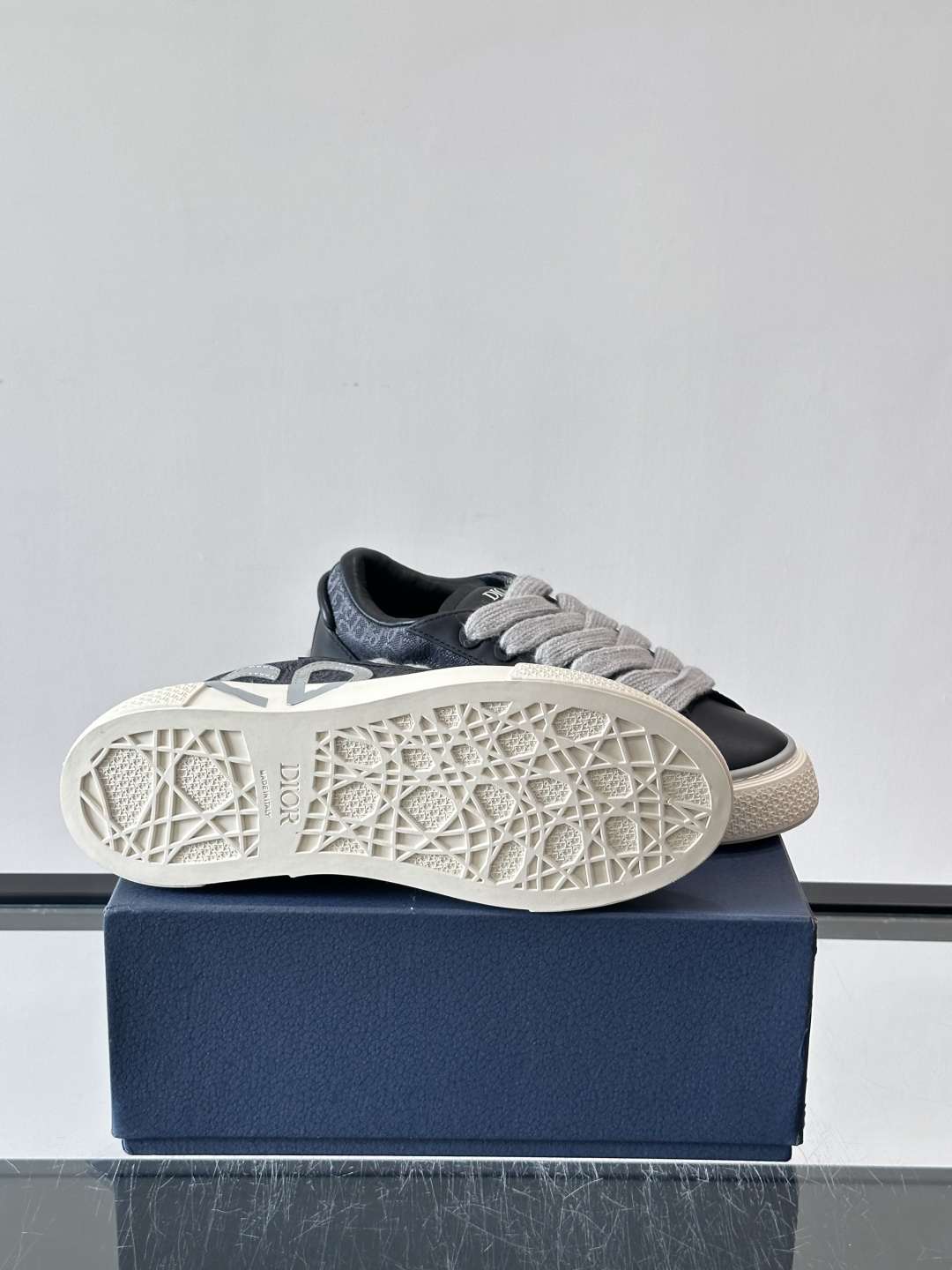 Dior Oblique CD Heart Platform Sneakers