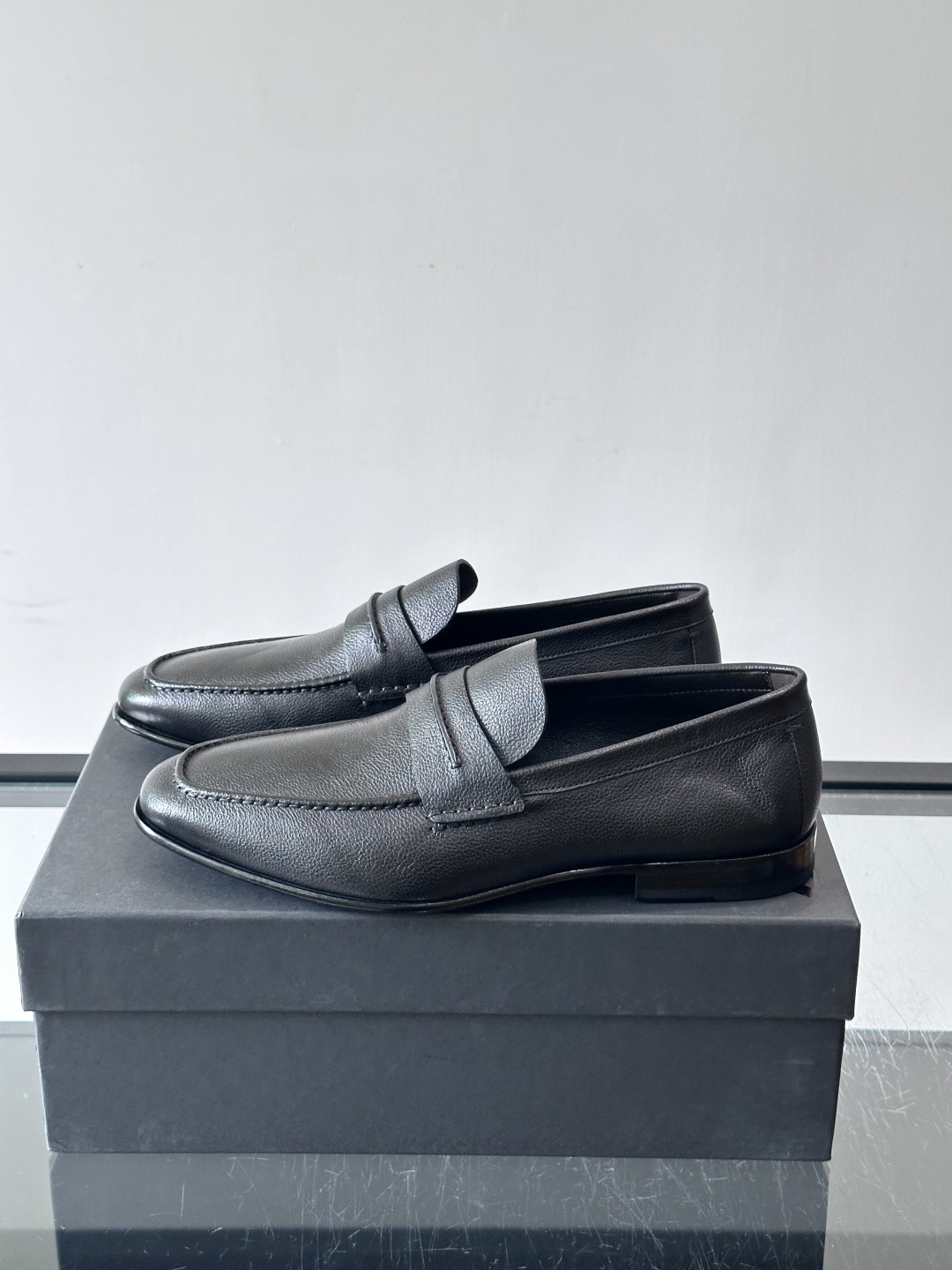 Ermenegildo Zegna 杰尼亚高端男士正装鞋休闲皮鞋，绅士臻享 型男必备 意大利进口牛皮皮胚 头层牛皮鞋面 