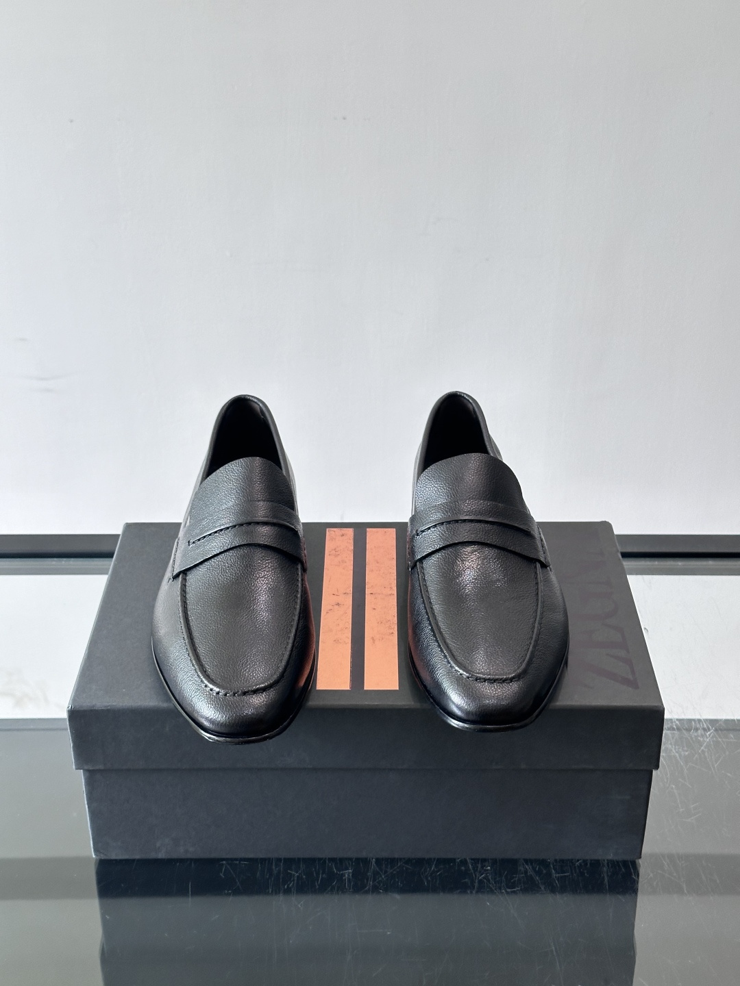 Ermenegildo Zegna 杰尼亚高端男士正装鞋休闲皮鞋，绅士臻享 型男必备 意大利进口牛皮皮胚 头层牛皮鞋面 