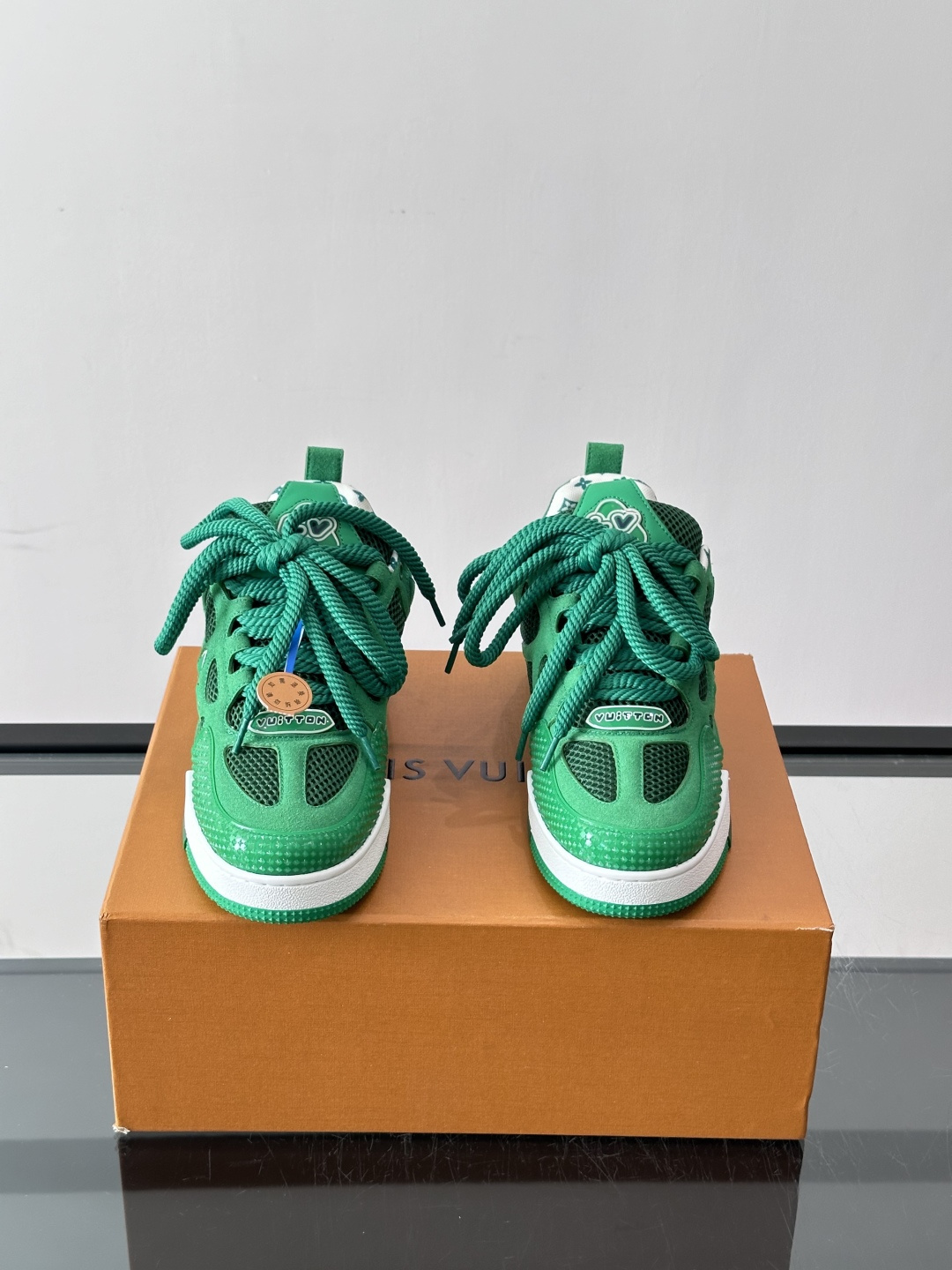 LV Skate Green Sneakers