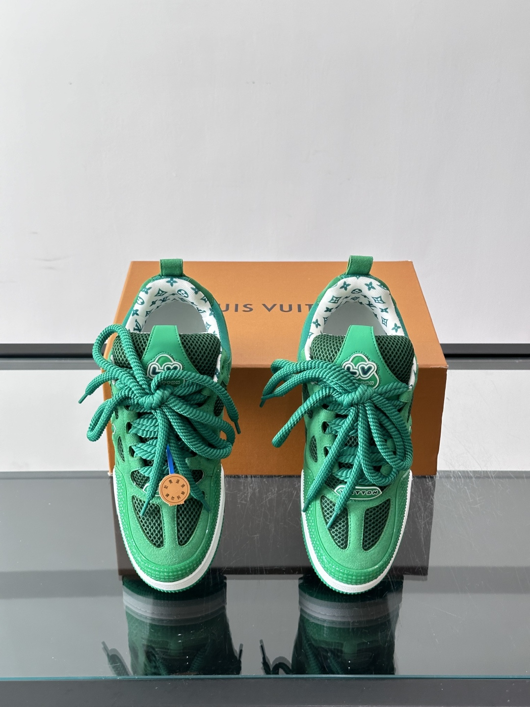 LV Skate Green Sneakers