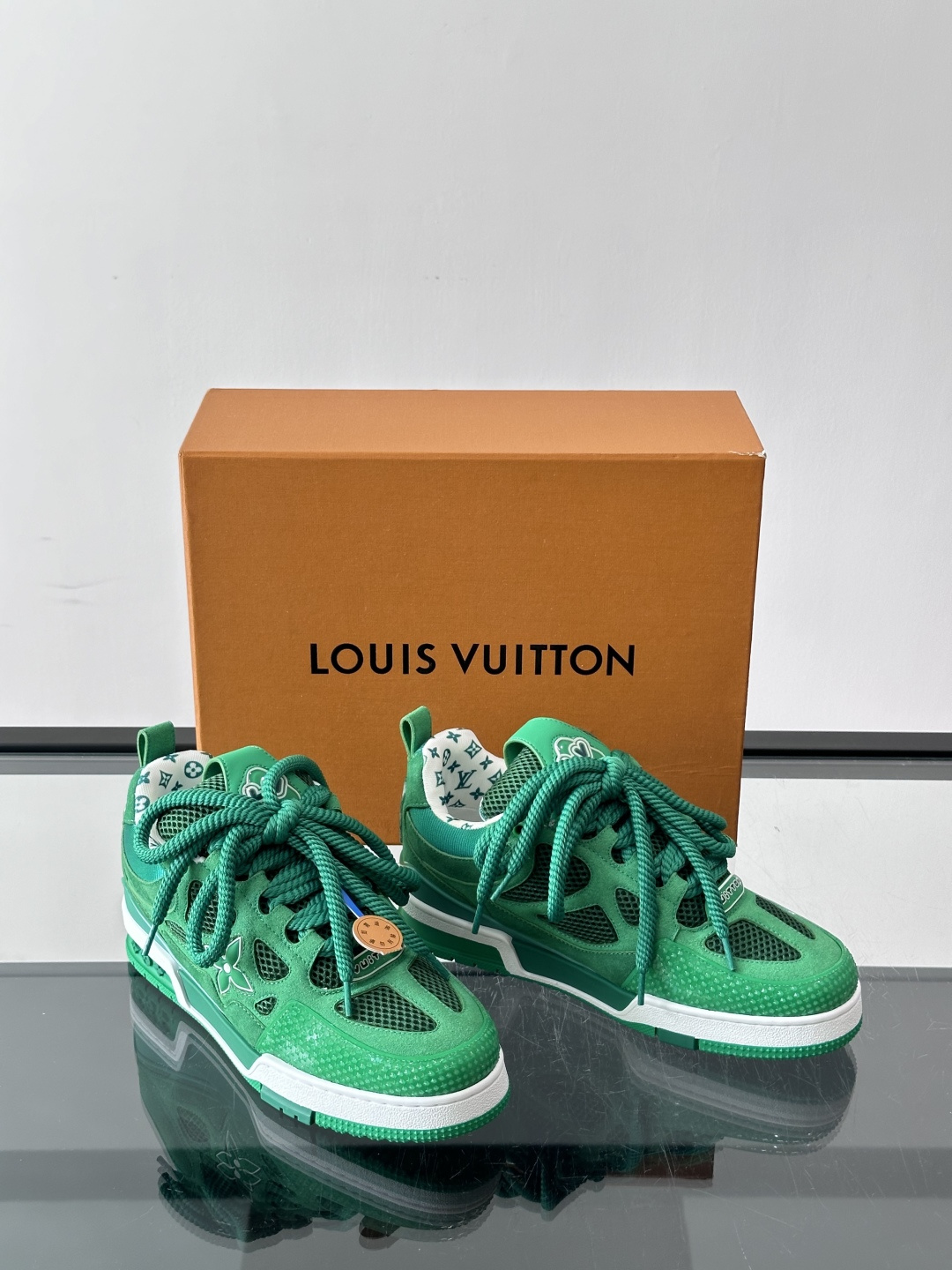 LV Skate Green Sneakers