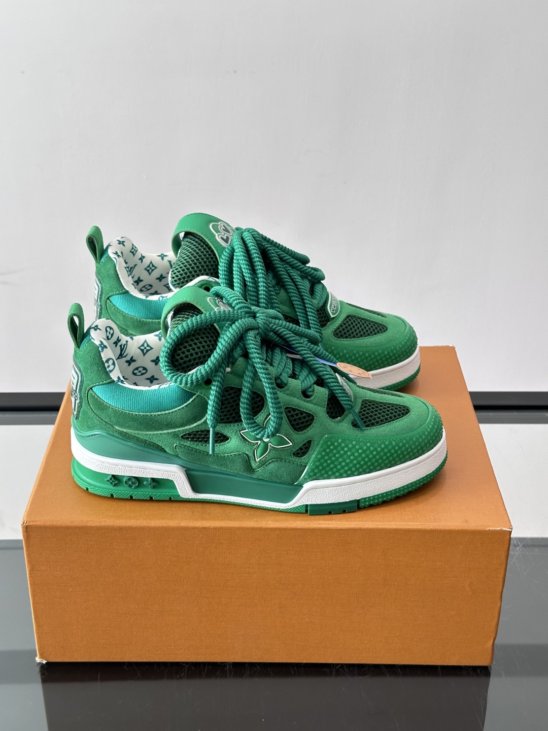 LV Skate Green Sneakers