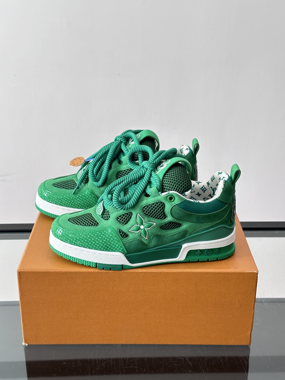 LV Skate Green Sneakers