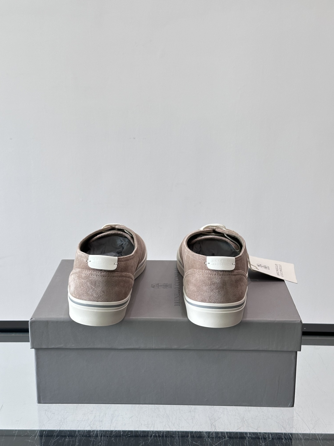 Brunello Cucinelli Pink Suede Sneakers