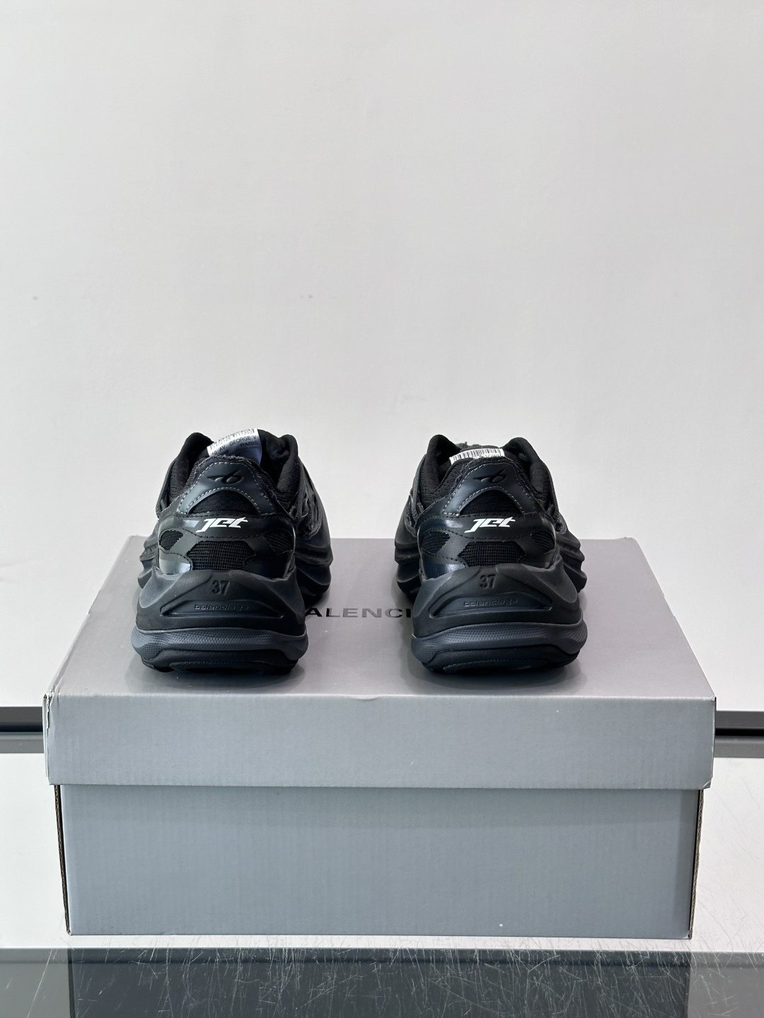 Balenciaga Grey Wave Sole Sneakers